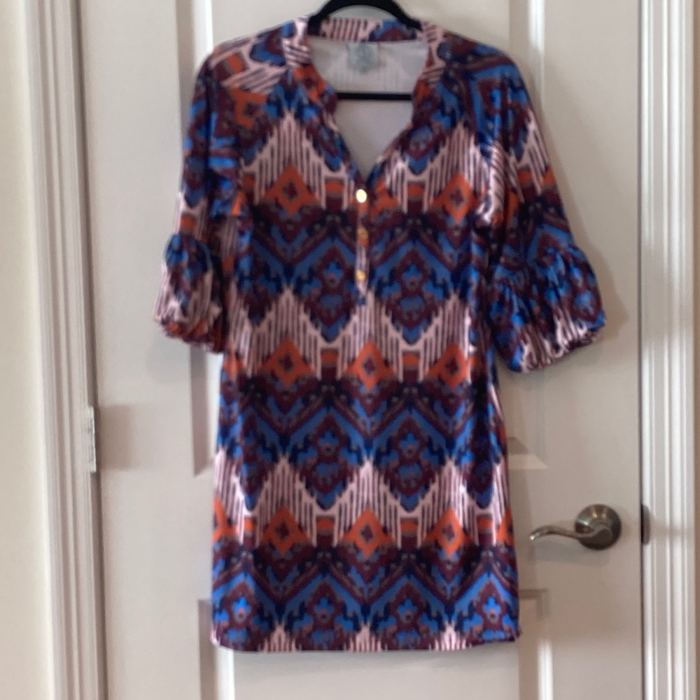 Tracy Negoshian Ikat Dress